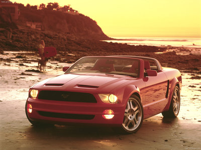 Ford Mustang GT Convertible Concept 2003 poster