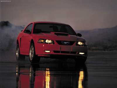 Ford Mustang 2003 Poster with Hanger