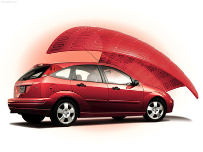 Ford Focus 2003 Poster with Hanger