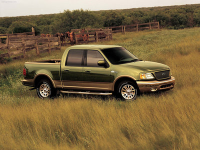 Ford F 150 2003 Poster with Hanger