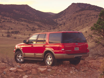Ford Expedition 2003 metal framed poster