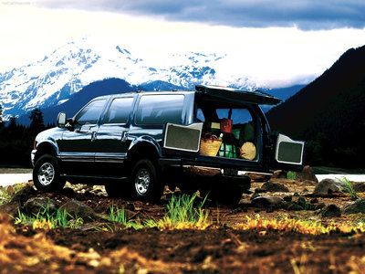 Ford Excursion 2003 Poster with Hanger