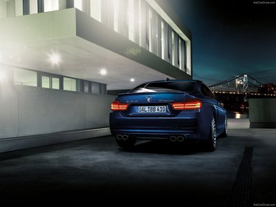 Alpina BMW B4 Bi Turbo Coupe 2014 Poster with Hanger