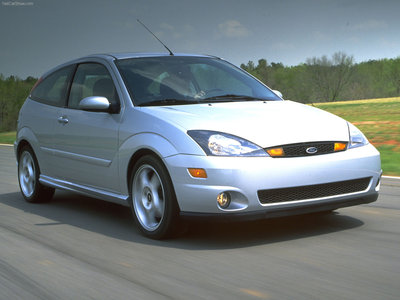 Ford SVT Focus 2002 canvas poster