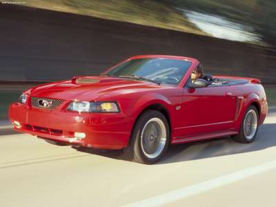 Ford Mustang GT Convertible 2002 poster