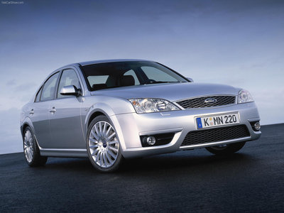 Ford Mondeo ST220 2002 canvas poster