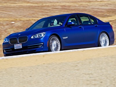 Alpina BMW B7 2013 Poster with Hanger