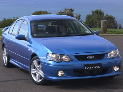 Ford BA Falcon XR6 Turbo 2002 mouse pad