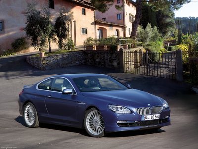Alpina BMW B6 Bi Turbo Coupe 2012 Poster with Hanger