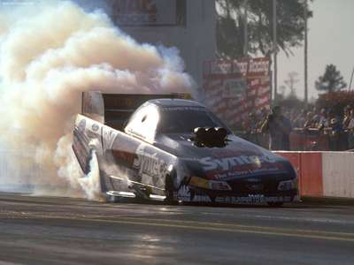 Ford Mustang NHRA 2001 canvas poster