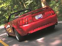 Ford Mustang GT Convertible 2001 stickers 24889