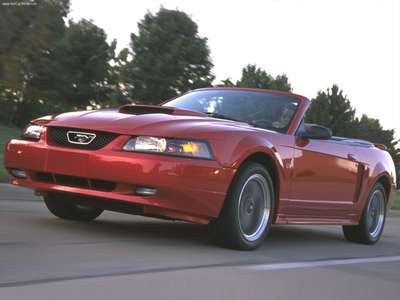 Ford Mustang GT Convertible 2001 stickers 24895