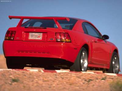 Ford Mustang SVT Cobra R 2000 canvas poster