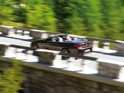 Alpina BMW B6 Bi Turbo Convertible 2012 metal framed poster