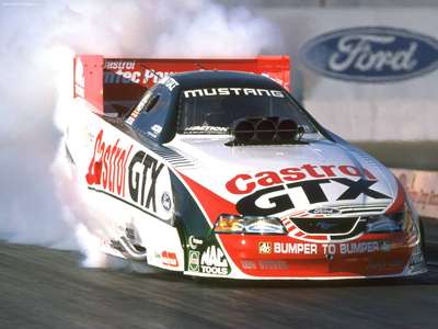 Ford Mustang NHRA 1999 canvas poster