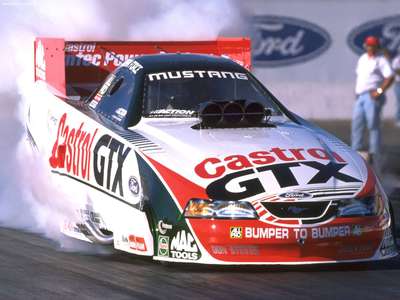 Ford Mustang NHRA 1999 Poster with Hanger