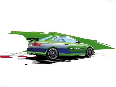 Alpina BMW B3 GT3 2012 Poster with Hanger