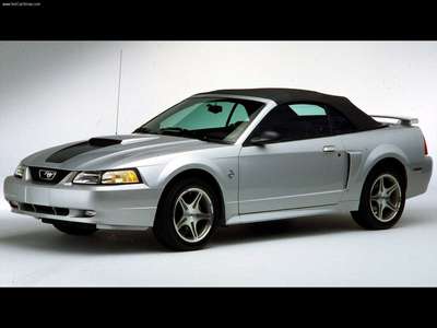 Ford Mustang 35th Anniversary 1999 canvas poster
