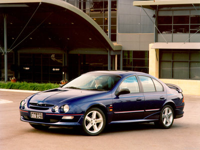Ford AU Falcon XR6 VCT 1998 Poster with Hanger