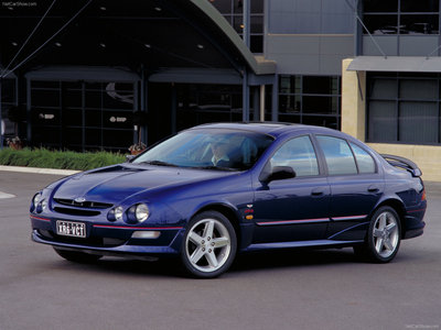 Ford AU Falcon XR6 VCT 1998 canvas poster
