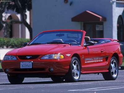 Ford Mustang Cobra Indy Pace Car 1994 pillow