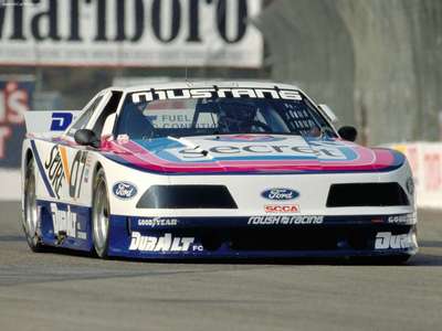 Ford Mustang Race Car 1985 poster