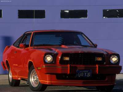 Ford Mustang II King Cobra 1978 canvas poster