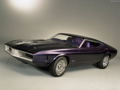Ford Mustang Milano Concept 1970 pillow