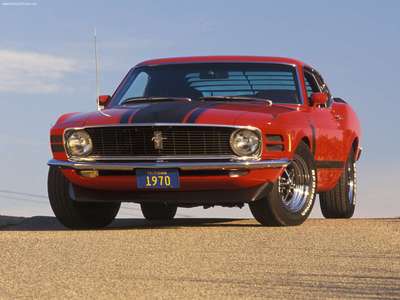 Ford Mustang Boss 302 1970 poster
