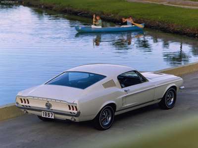 Ford Mustang 1967 poster
