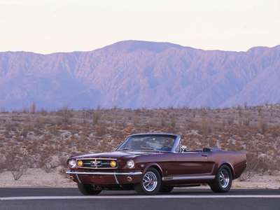 Ford Mustang K Code 1965 calendar
