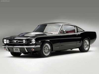 Ford Mustang Fastback with Cammer Engine 1965 pillow
