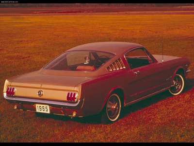 Ford Mustang 1965 calendar