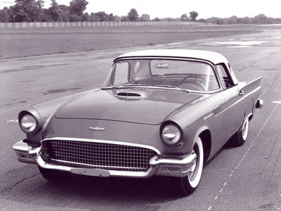 Ford Thunderbird 1957 poster