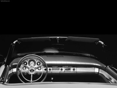 Ford Thunderbird 1957 tote bag