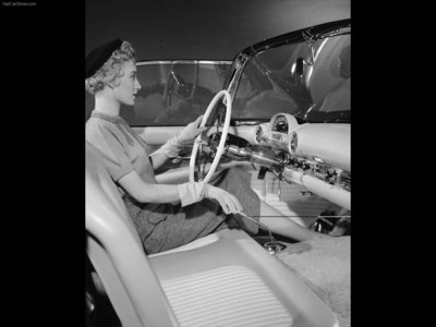 Ford Thunderbird 1955 poster