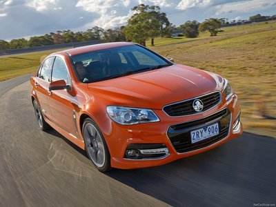 Holden VF Commodore SSV 2014 Poster with Hanger