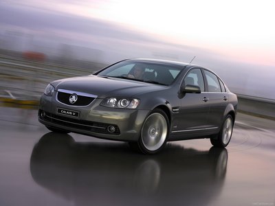 Holden VE II Commodore Calais V 2011 Poster with Hanger