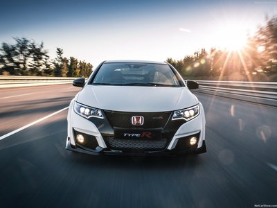 Honda Civic Type R 2015 Poster with Hanger