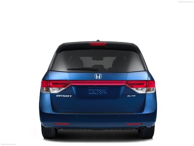 Honda Odyssey Touring Elite 2014 Poster with Hanger