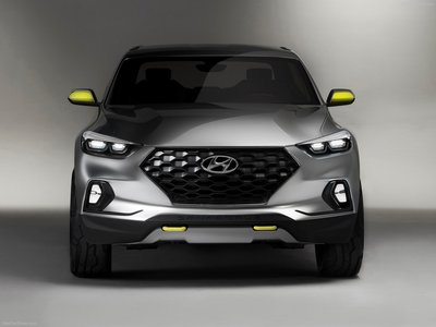 Hyundai Santa Cruz Crossover Truck Concept 2015 Poster with Hanger