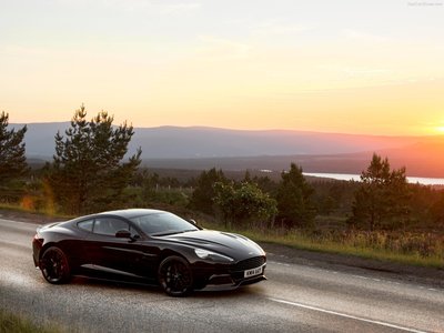 Aston Martin Vanquish Carbon Black 2015 tote bag