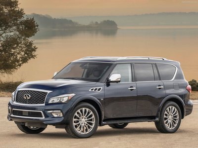 Infiniti QX80 2015 Poster with Hanger
