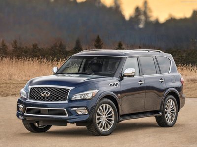 Infiniti QX80 2015 Poster with Hanger