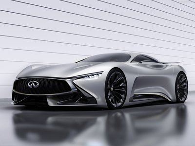 Infiniti Vision Gran Turismo Concept 2014 Poster with Hanger