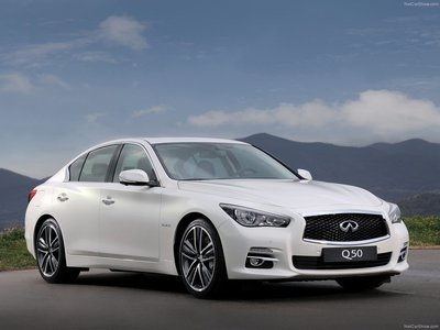 Infiniti Q50 2014 Poster with Hanger
