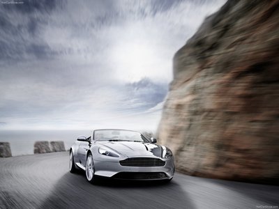 Aston Martin Virage Volante 2012 poster