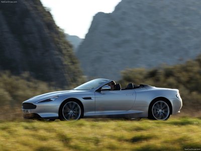 Aston Martin Virage Volante 2012 tote bag