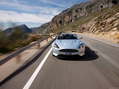 Aston Martin Virage Volante 2012 tote bag