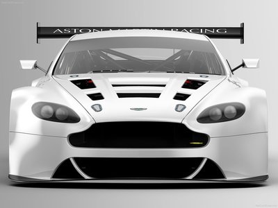 Aston Martin Vantage GT3 2012 wooden framed poster
